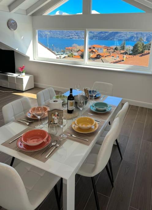 Apt. Aries - Penthouse Menaggio Dış mekan fotoğraf